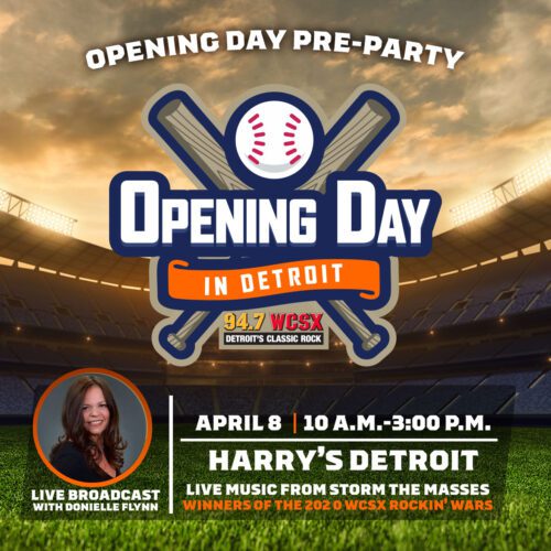 Detroit Tiger's Opening Day Meta Ad graphic